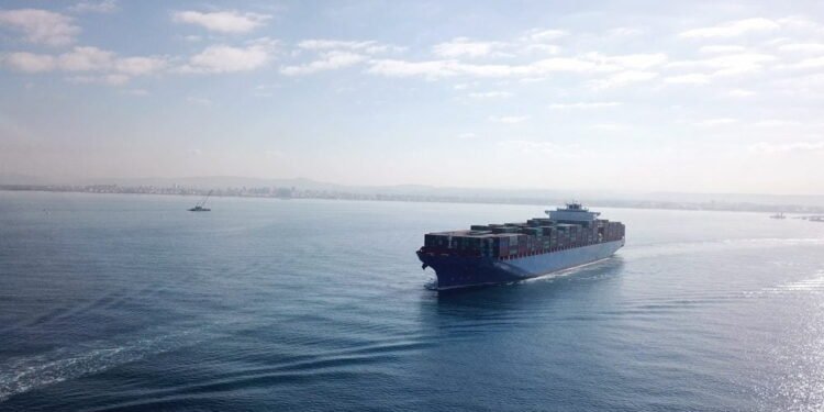 container ship