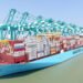 Maersk Containership Loads World Record 19,038 TEUs in Malaysia Mumbai Maersk Containership