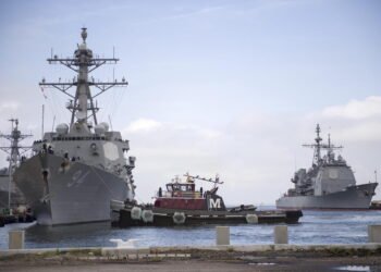 U.S. Navy Sorties Ships Ahead of Major Hurricane Florence, TS Olivia in the Pacific