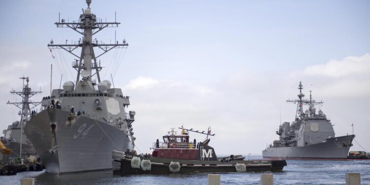 U.S. Navy Sorties Ships Ahead of Major Hurricane Florence, TS Olivia in the Pacific