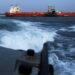 Oil tanker is docked in Venezuela
