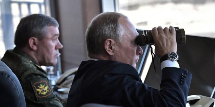 Russian Warships Hold Drills in Bering Sea in Huge Military Exercise