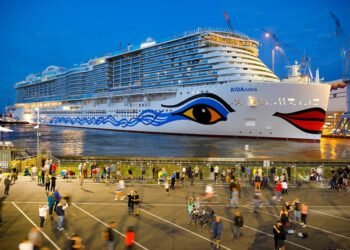 Meyer Werft Floats AIDAnova, the World’s First LNG-Powered Cruise Ship