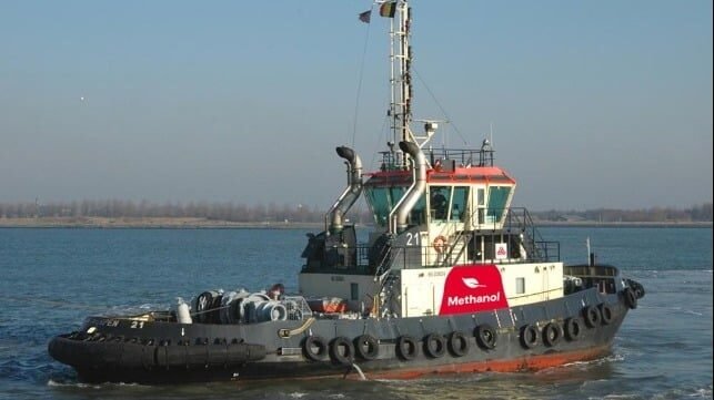 Engines Retrofitted for Methanol are Installed on Antwerp Tug