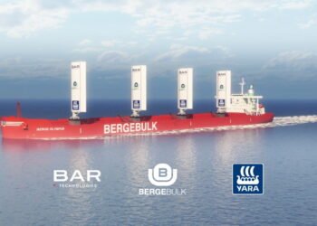 Berge Bulk vessel to sail with WindWings in 2023