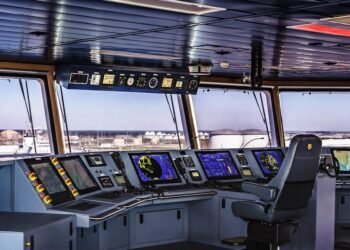 Photos: Check Out the Bridge on Crowley’s New LNG-Powered ConRo El Coquí