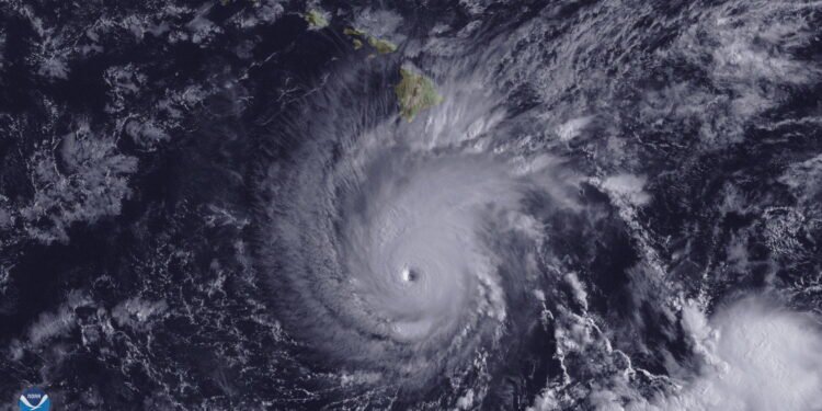 Major Hurricane Lane Barrels Toward Hawaii