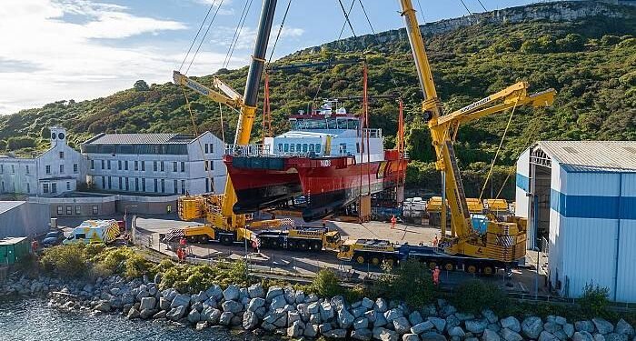 Mainprize Offshore's Wind Farm Service Vessel Hits the Water