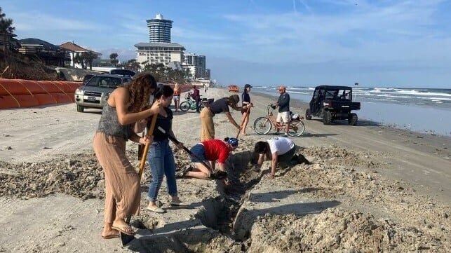 Hurricane Nicole Unearthed a 19th-Century Shipwreck