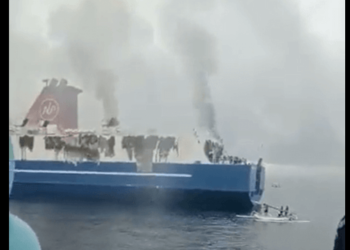 Video: 234 Passengers Rescued From Burning Ro/Pax Ferry