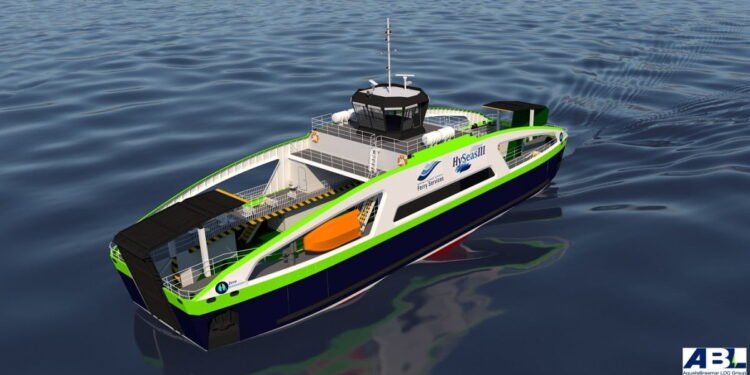 First renderings completed for hydrogen-powered ferry