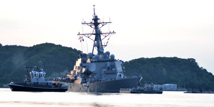 Former USS Fitzgerald Commanding Officer Pleads Not Guilty to Charges USS fitzgerald collision