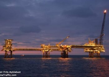 Drone Activity Observed Near Total Offshore Installation in North Sea