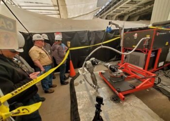 Portable Laser Shock Peening System Demonstrated for the US Navy