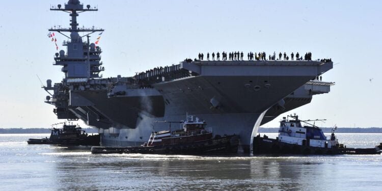 U.S. Navy Asks Huntington Ingalls for Pricing on Two New Aircraft Carriers