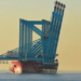 PHOTOS: Giant Ship-to-Shore Cranes Parked Off New York