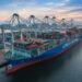 BIMCO: United States-China Trade War is All About the Eastbound Transpacific Trade Lane cosco shipping at port of long beach