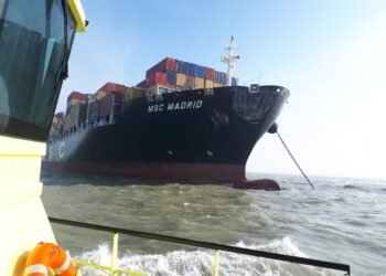 MSC Containership Collides with RoRo in the Netherlands