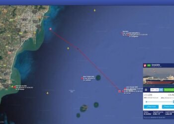 Saudi Supertanker Fully Laden with American Oil Arrives Off China