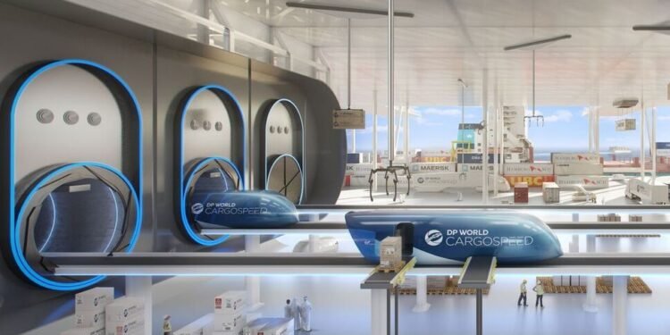 DP World, Virgin Hyperloop One to Build Hyperloop System for Cargo Deliveries