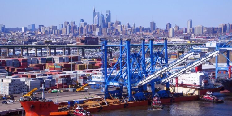 New Cranes port of philadelphia