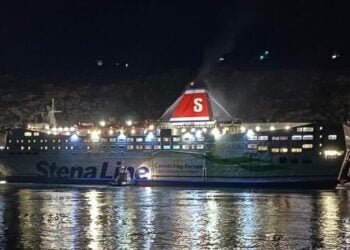Massive Multi-Agency Response to Fire Aboard Ro/Ro Stena Europe
