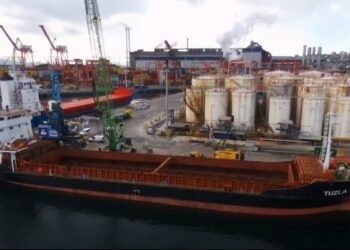 Video: Two Turkish Cargo Ships Hit by Possible Missile in Ukraine
