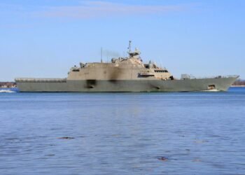 uss little rock departs montreal