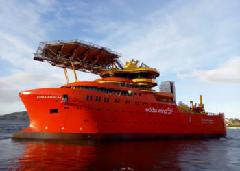Naming Ceremony Held for Edda Wind's CSOV