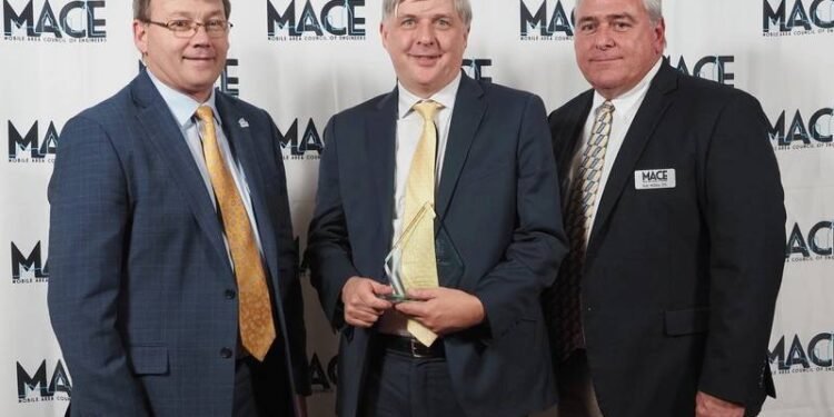 Austal U.S.A.'s Spencer Johnson Honored by MACE Austal USA's Spencer Johnson Honored by MACE