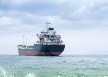 ship at anchor