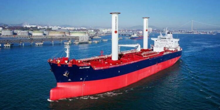 Socatra to Install Rotor Sails on Its MR Tanker Alcyone