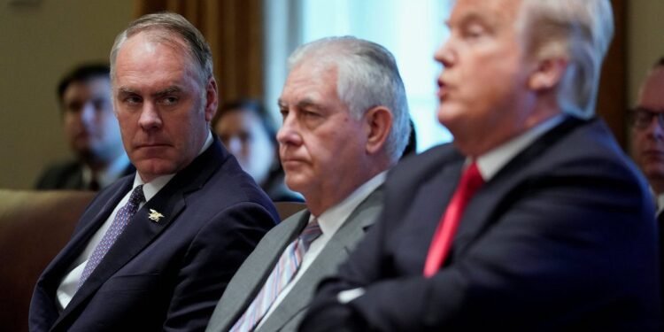 U.S. Interior Secretary Ryan Zinke