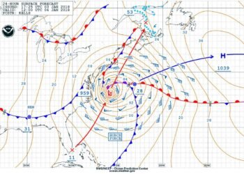 U.S. East Coast Braces for Rapidly Intensifying Winter Storm