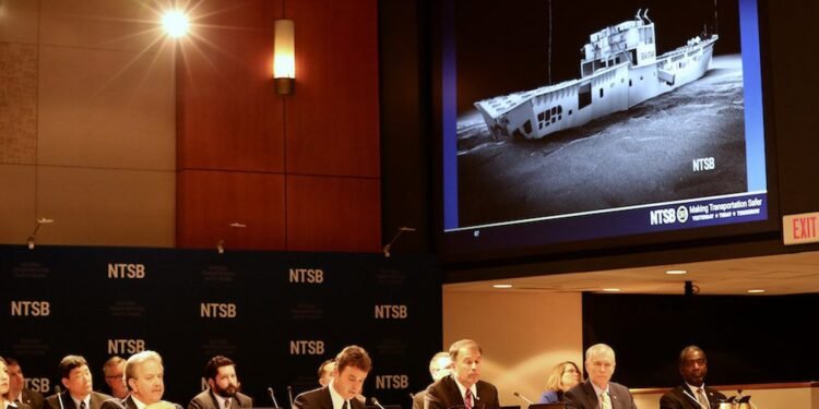 EL FARO NTSB Board Meeting