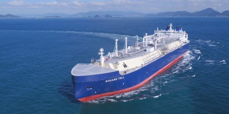 IMAGES: Teekay's New Icebreaker LNG Carrier ‘Eduard Toll’ PHOTOS: Teekay’s New Icebreaker LNG Carrier ‘Eduard Toll’