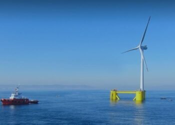 Floating wind turbine WindFloat