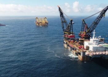 Johan Sverdrup jacket installation