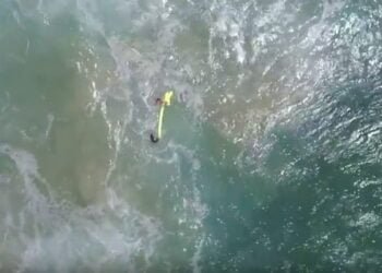 WATCH: Aerial Drone Used to Save Two Swimmers’ Lives in Australia