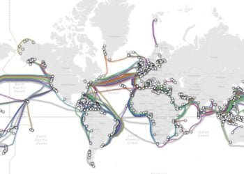 submarine cable map