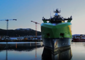 VIDEO: Ocean Infinity's Armada 7801 Robotic Vessel Reaches Norway