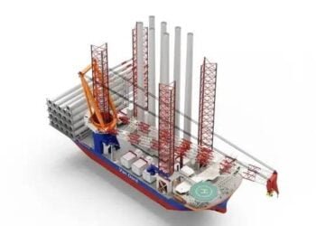 Keel Laid for Van Oord's Offshore Wind Turbine Installation Vessel Boreas