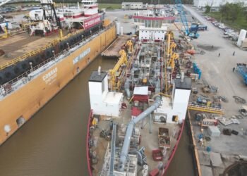 Inside the Galveston Island Hopper Dredge Design