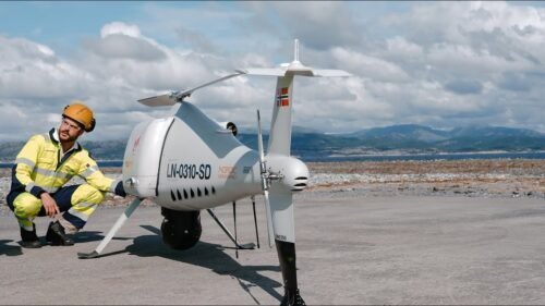 Equinor completes logistics operation with drone to offshore installation