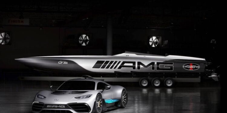 Mercedes Unveils $2 Million AMG Cigarette Racing Boat mercedes amg cigarette racing boat