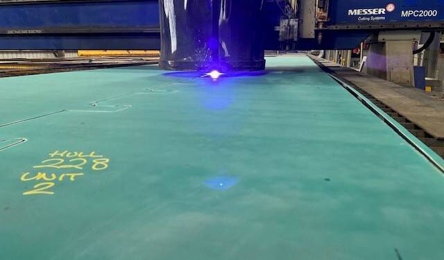 Eastern Cuts Steel for Bridgeport-Port Jefferson Ferry
