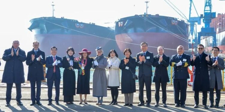 Euronav VLCCs Named at Hyundai Samho Euronav VLCCs Named at Hyundai Samho