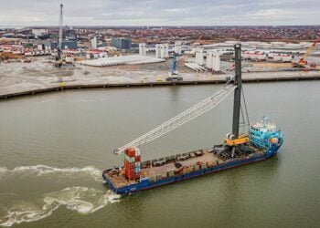 Liebherr Delivers Mobile Harbor Crane to Port Esbjerg