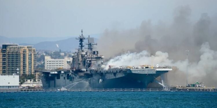 US Sailor Acquitted of Setting Fire to USS Bonhomme Richard