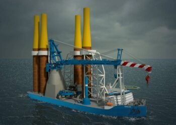Dutch Company Launches Wind Turbine Foundation Installation Vessel Design